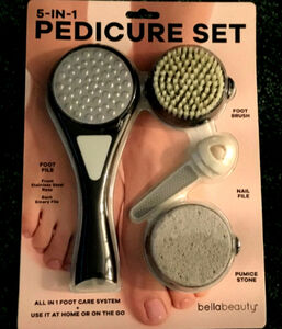 Brand New!! Bella Beauty 5-IN-1 Pedicure Set